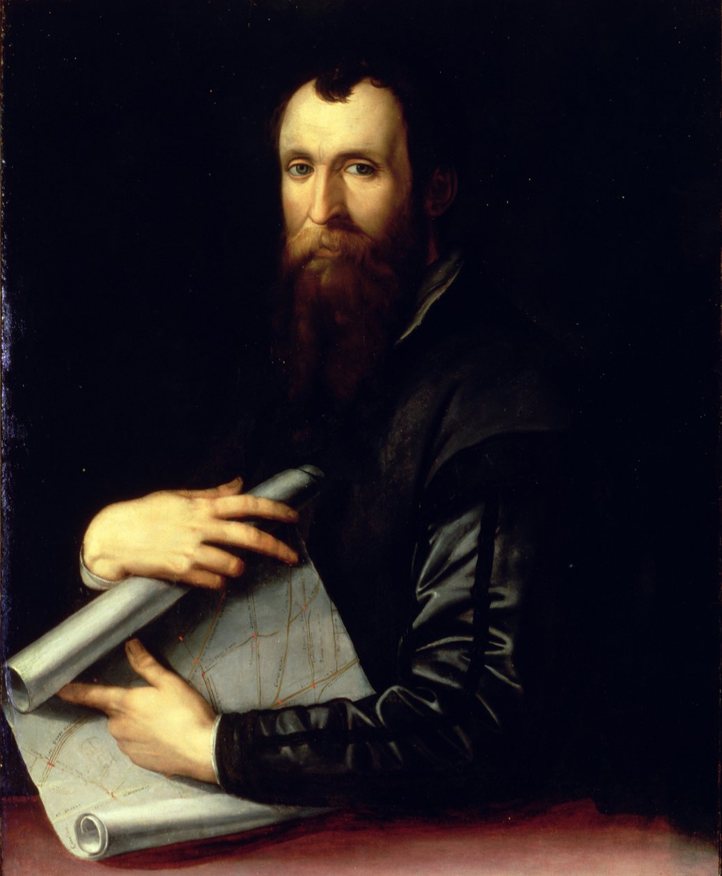 工程师卢卡-马尔蒂尼的画像 作者 Agnolo Bronzino