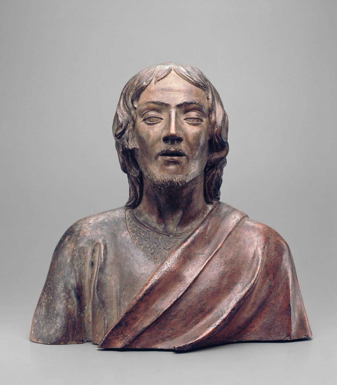 施洗者圣约翰，约1490-1500年（带有彩色装饰的兵马俑） 作者 阿诺洛·迪波罗（Agnolo di Polo）