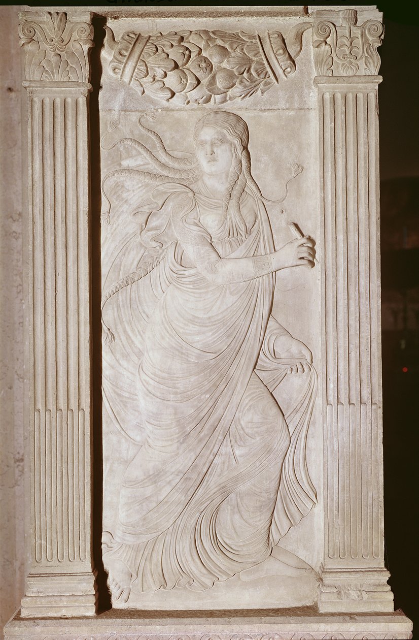 舞蹈，c.1450-55（大理石） 作者 阿戈斯蒂诺·迪杜乔