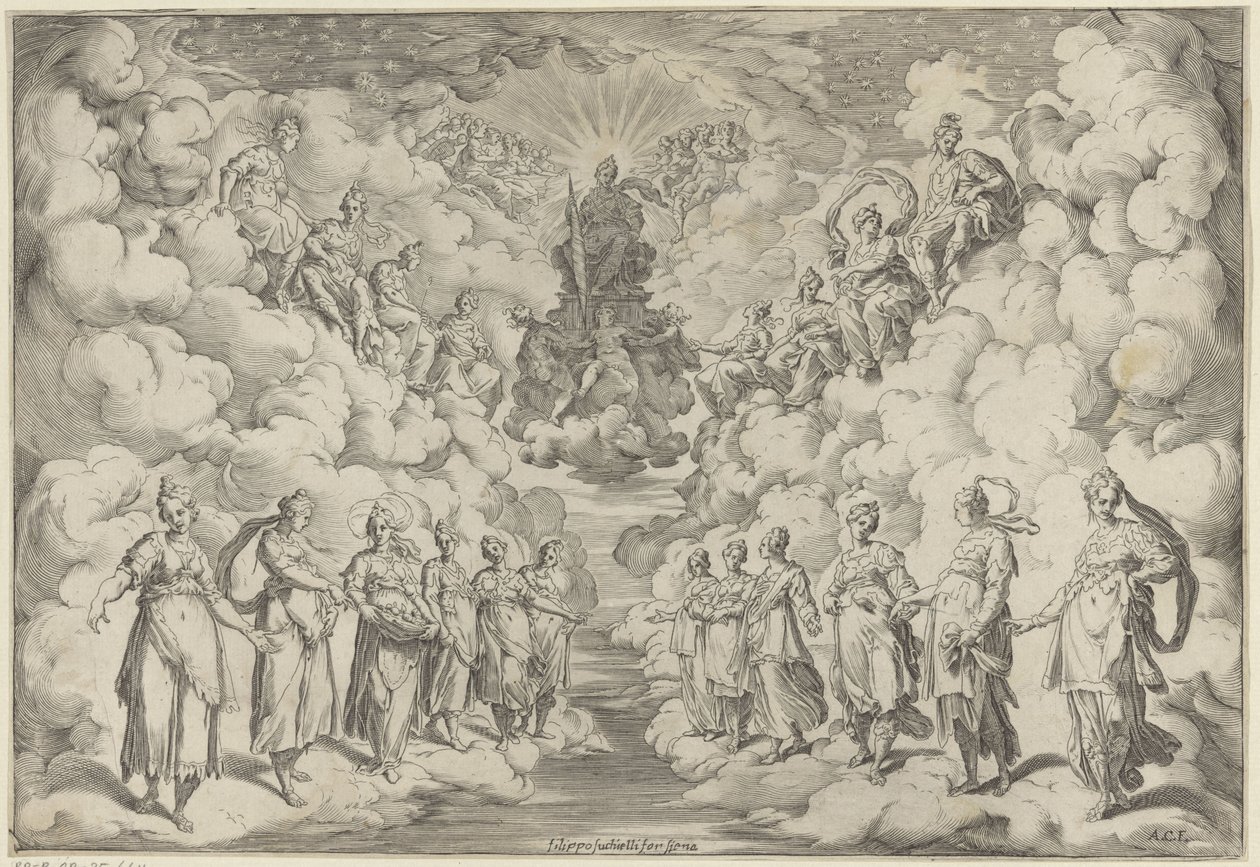 和谐之球 作者 阿戈斯蒂诺·卡拉奇（Agostino Carracci）