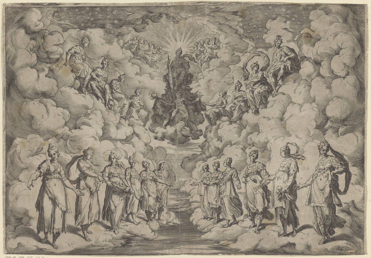和谐之球 作者 阿戈斯蒂诺·卡拉奇（Agostino Carracci）