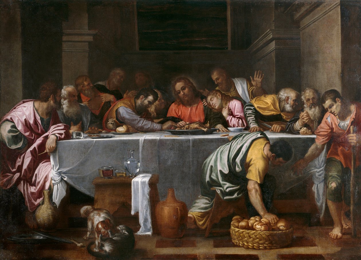 "" La cene "" (The Last Supper) Peinture d