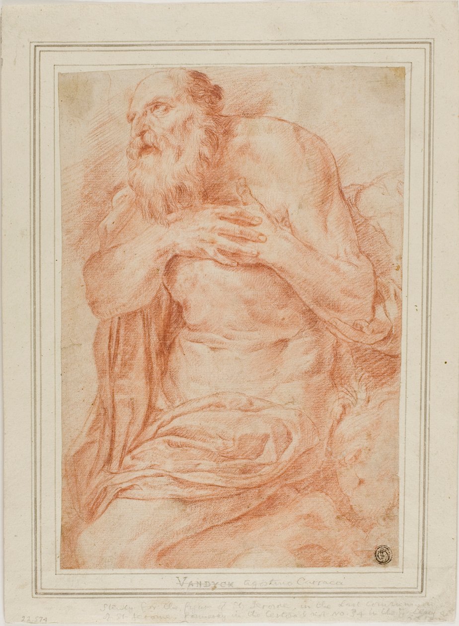 圣杰罗姆 作者 阿戈斯蒂诺·卡拉奇（Agostino Carracci）