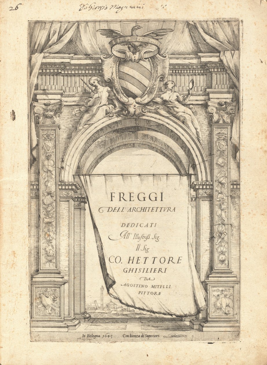 建筑装饰 作者 阿戈斯蒂诺·米特利（Agostino Mitelli）