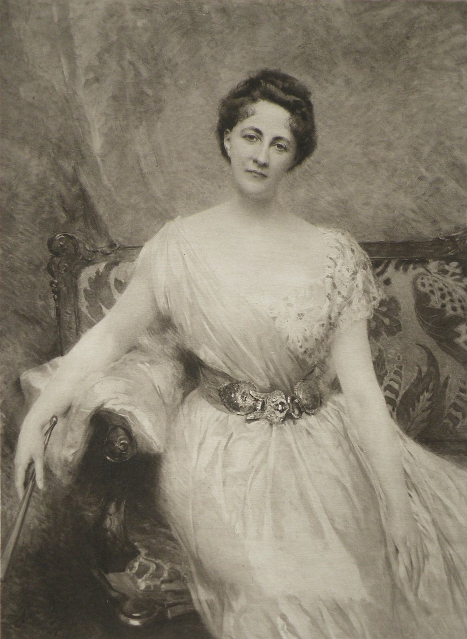Moreau-vauthier 1906 plate 32 aime morot madame archdeacon boisseaux 1895 作者 艾梅·尼古拉斯·莫罗特