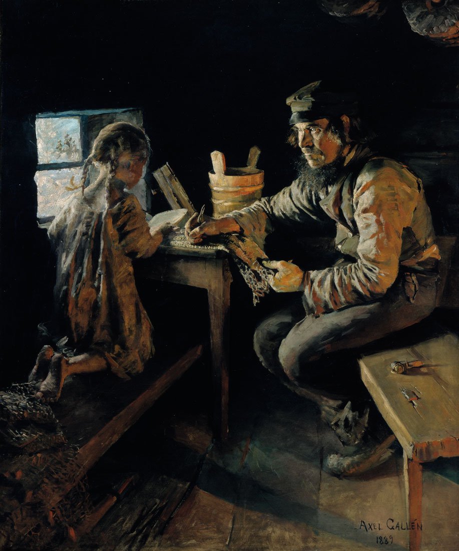 第一课英语：First LessonnSvenska：Forsta undervisningenn 作者 阿克塞利·加伦·卡莱拉