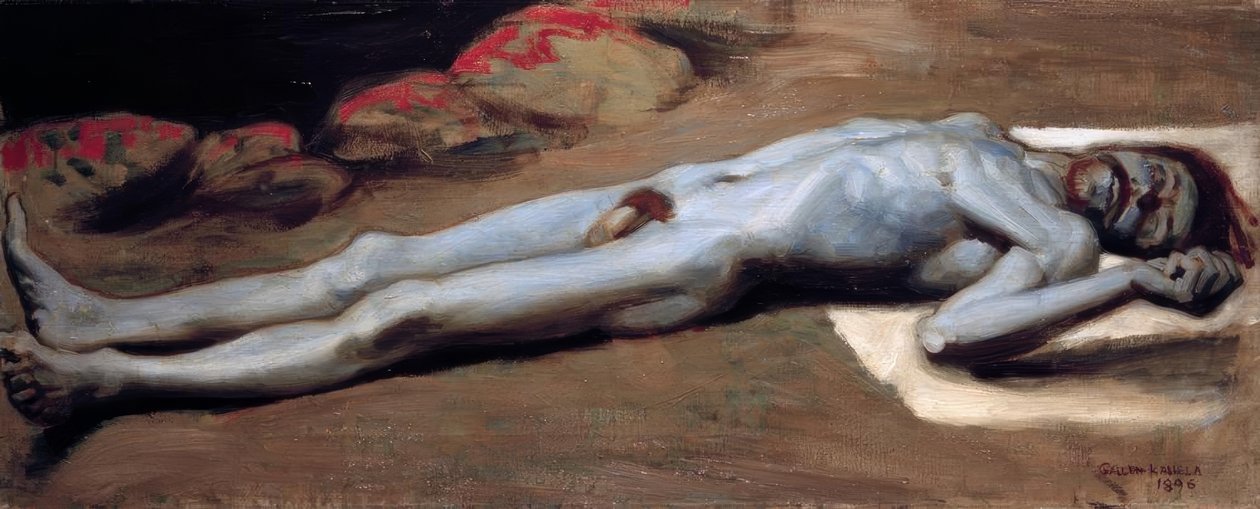 Lemminkäinen的A.Gallen-Kallela 作者 阿克塞利·瓦尔德马尔·加伦·卡莱拉