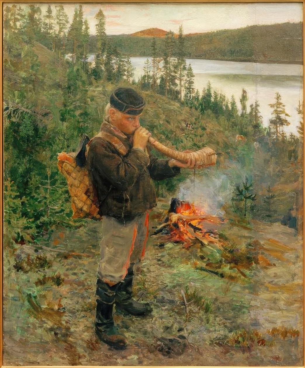 Paanajärvi的牧羊人 作者 阿克塞利·瓦尔德马尔·加伦·卡莱拉