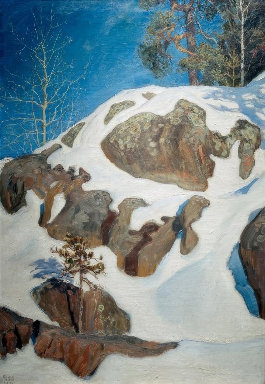 卡莱拉的雪岩 作者 阿克塞利·瓦尔德马尔·加伦·卡莱拉