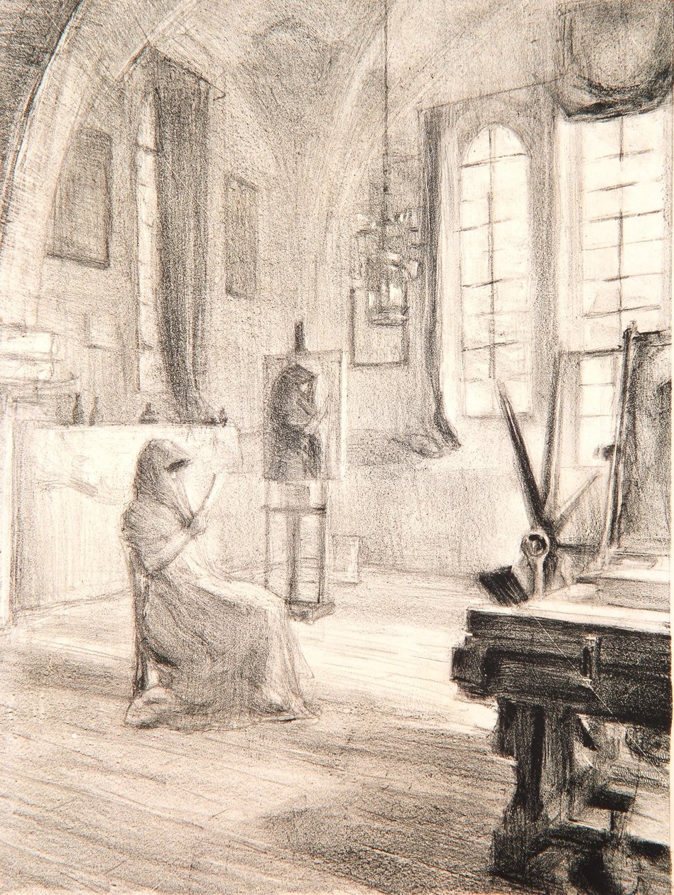 Studio，LaBoissière，1909 作者 阿尔伯特·德·贝勒罗什