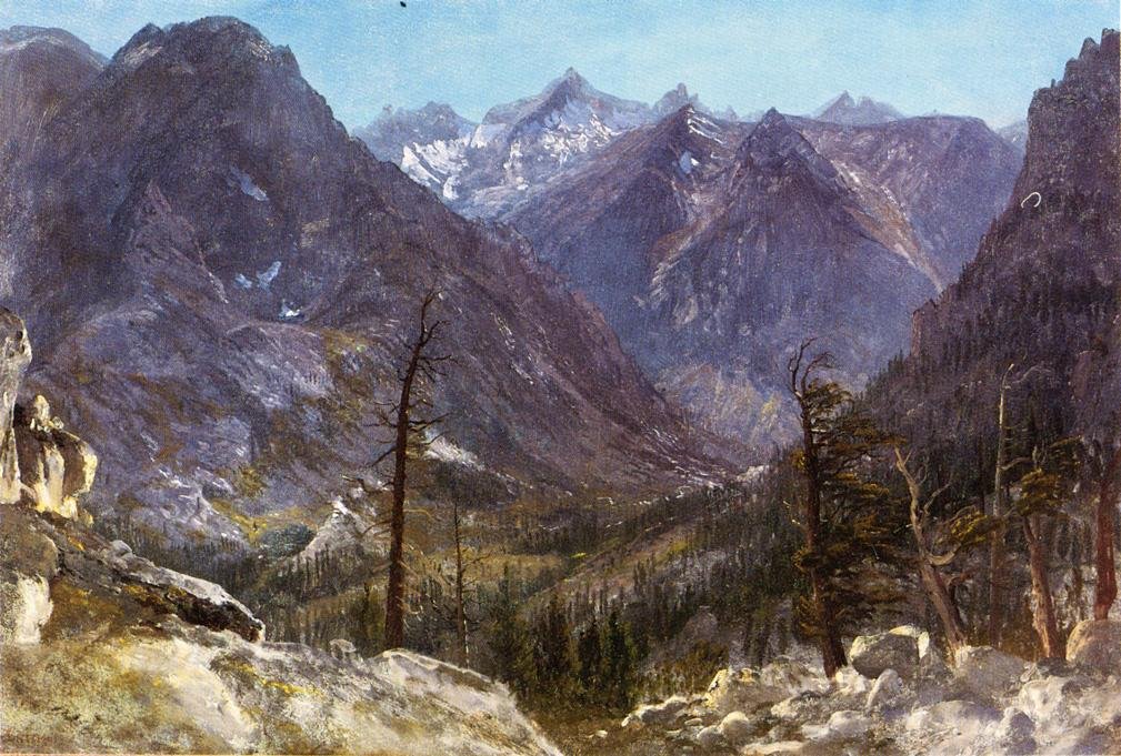 Estes Park，科罗拉多州 作者 阿尔伯特·比尔施塔特