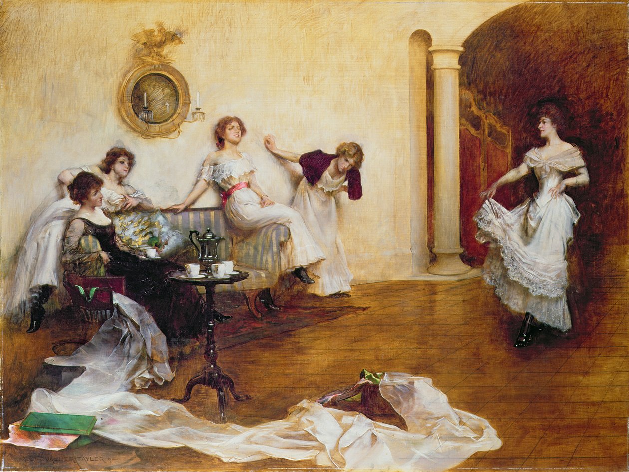 Silks and Satins，1900 作者 阿尔伯特·谢瓦利埃·泰勒