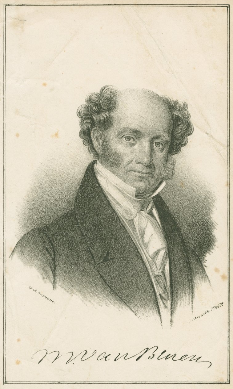 Martin Van Buren，1840年 作者 阿尔伯特·纽萨姆