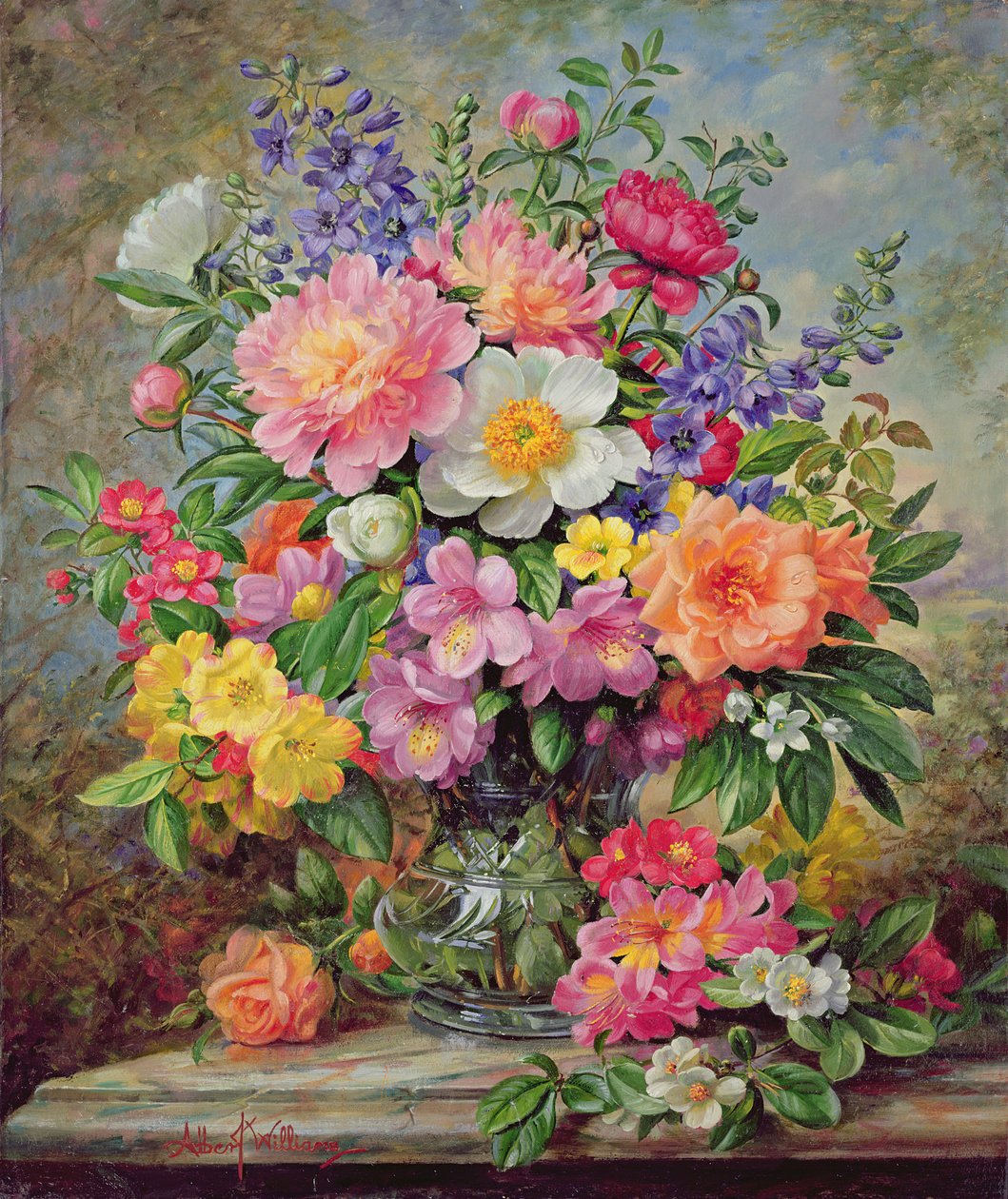 六月鲜花盛开 作者 阿尔伯特·威廉姆斯
