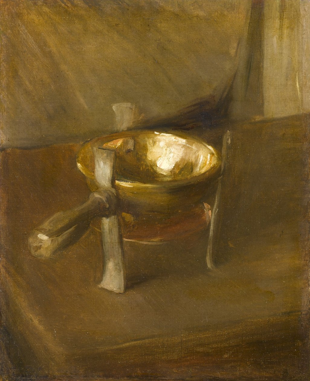 静物与坩埚，c.1890 作者 阿尔伯特·德·贝勒罗什