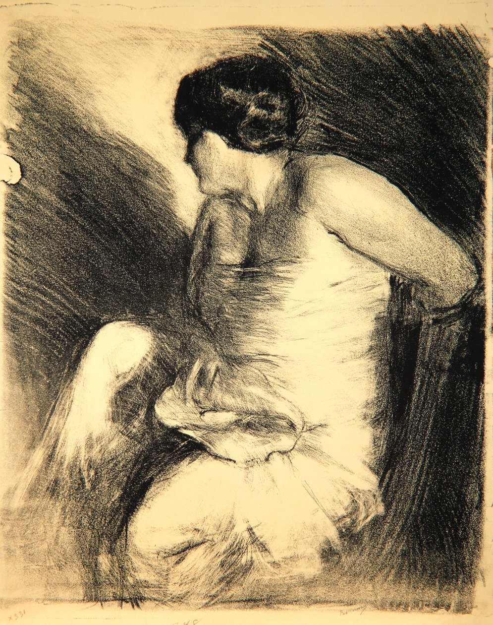 贝壳的女人，1906年 作者 阿尔伯特·德·贝勒罗什