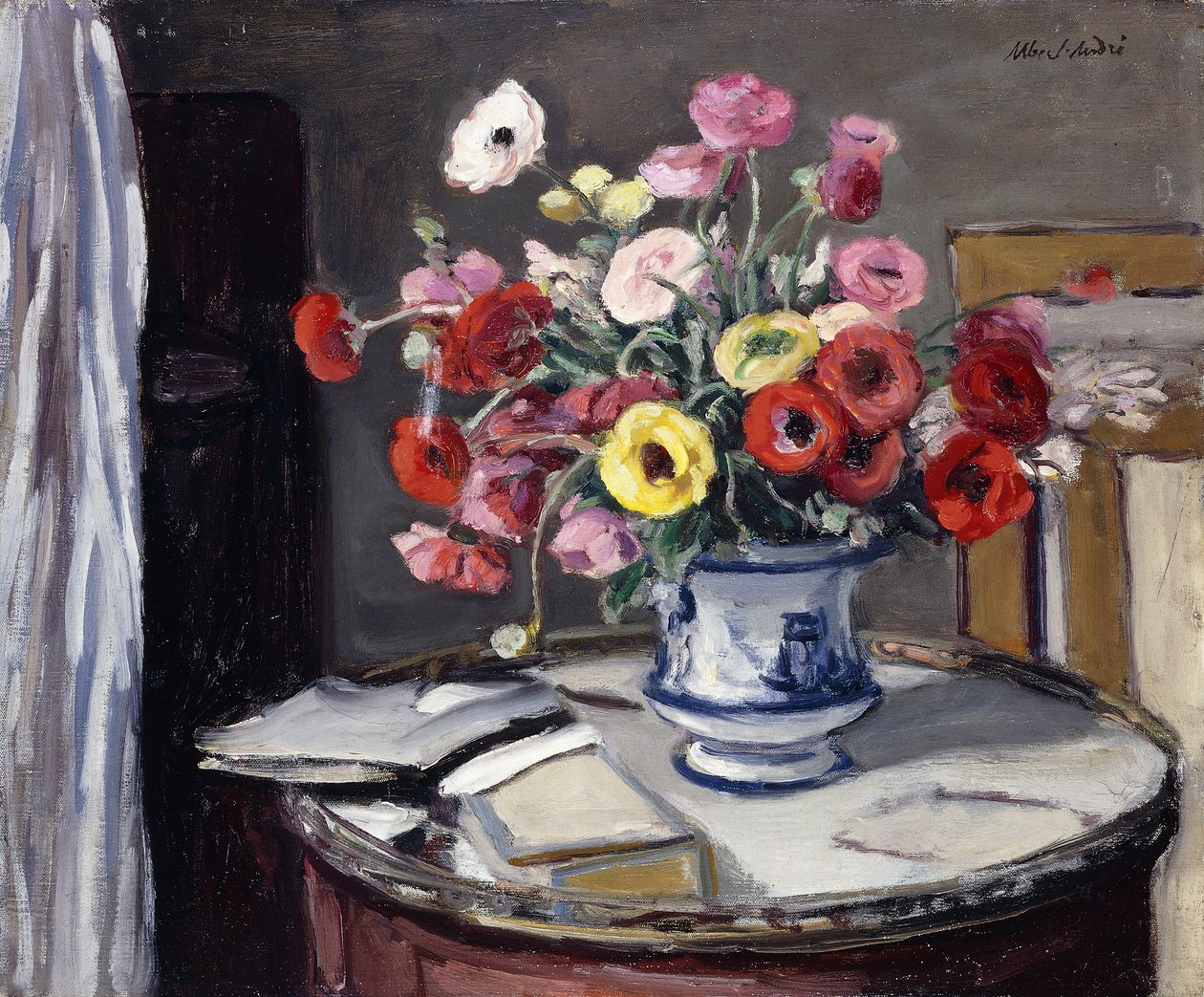 花束; Bouquet de Fleurs 作者 阿尔伯特·安德烈