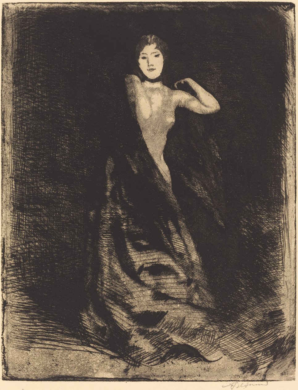 女人》（正面插图） 作者 阿尔伯特·贝斯纳德
