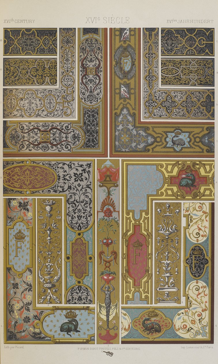 XVI Century, plate 70 from 