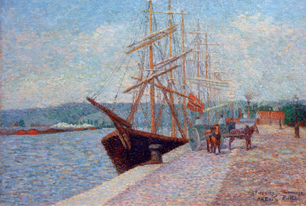 Quai de Lesseps - Rouen 作者 阿尔伯特·杜波依斯·皮耶特