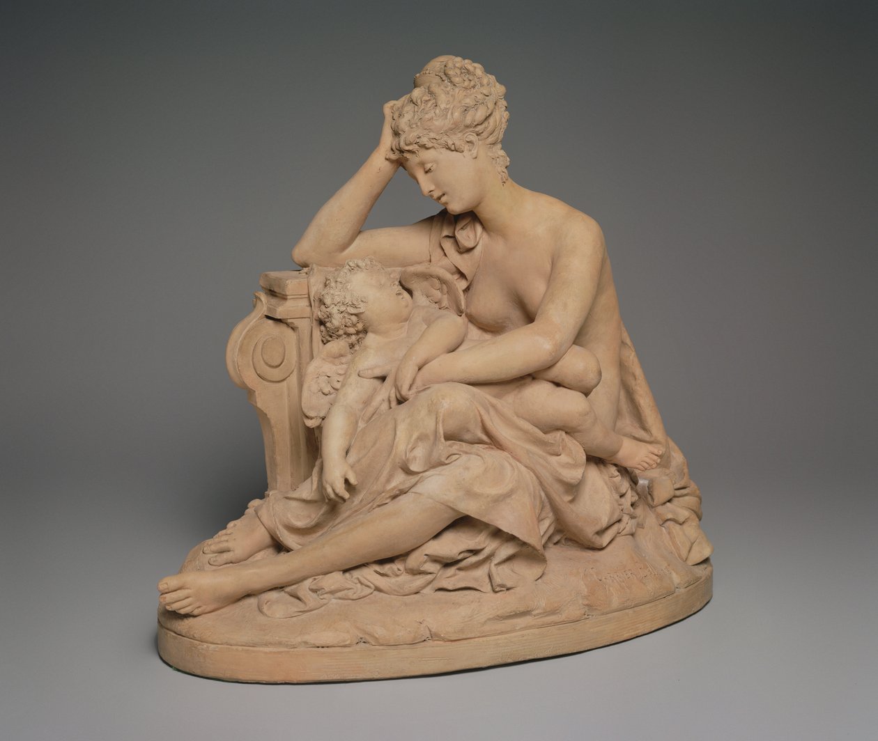 金星和爱，c.1864（兵马俑） 作者 阿尔伯特·欧内斯特·开利·贝勒斯