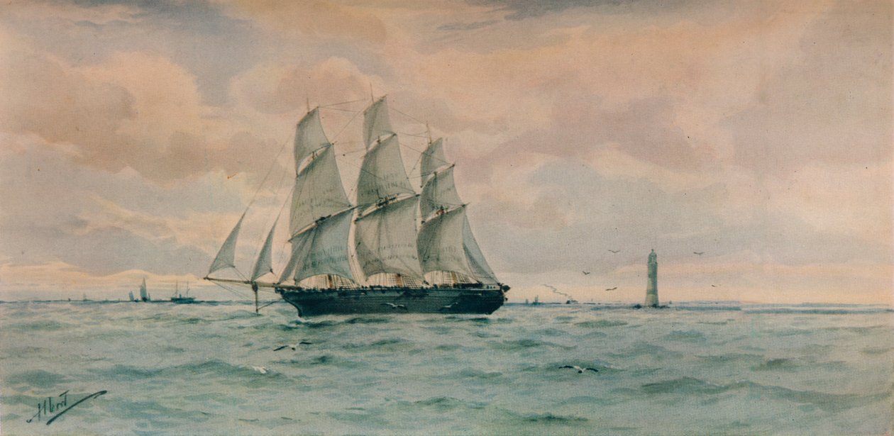 海景，c1895 作者 阿尔伯特·欧内斯特·马克斯