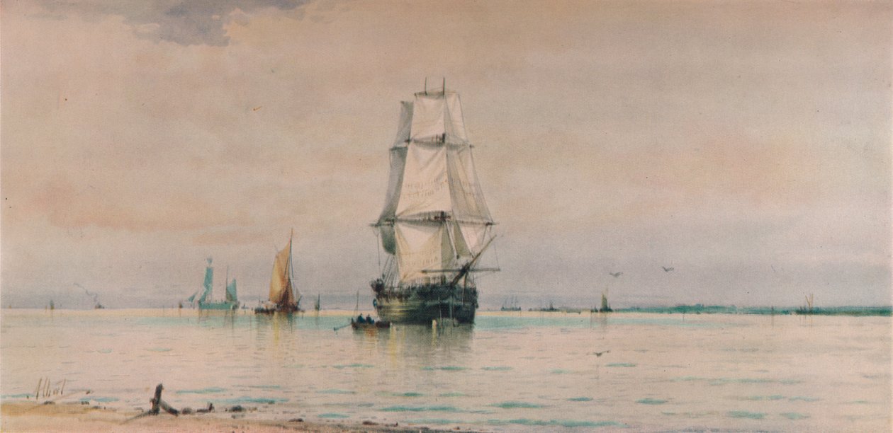 海景，c1896 作者 阿尔伯特·欧内斯特·马克斯