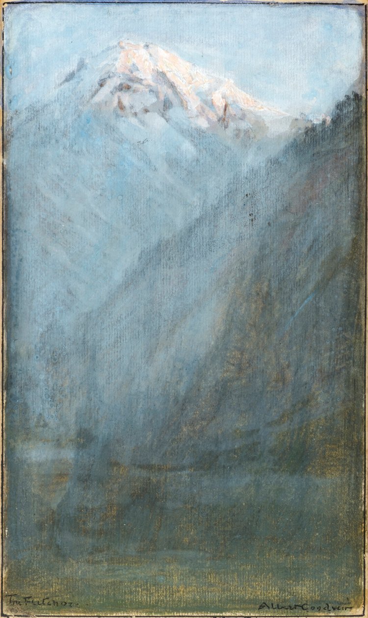 弗莱奇角（水彩画） 作者 阿尔伯特·古德温