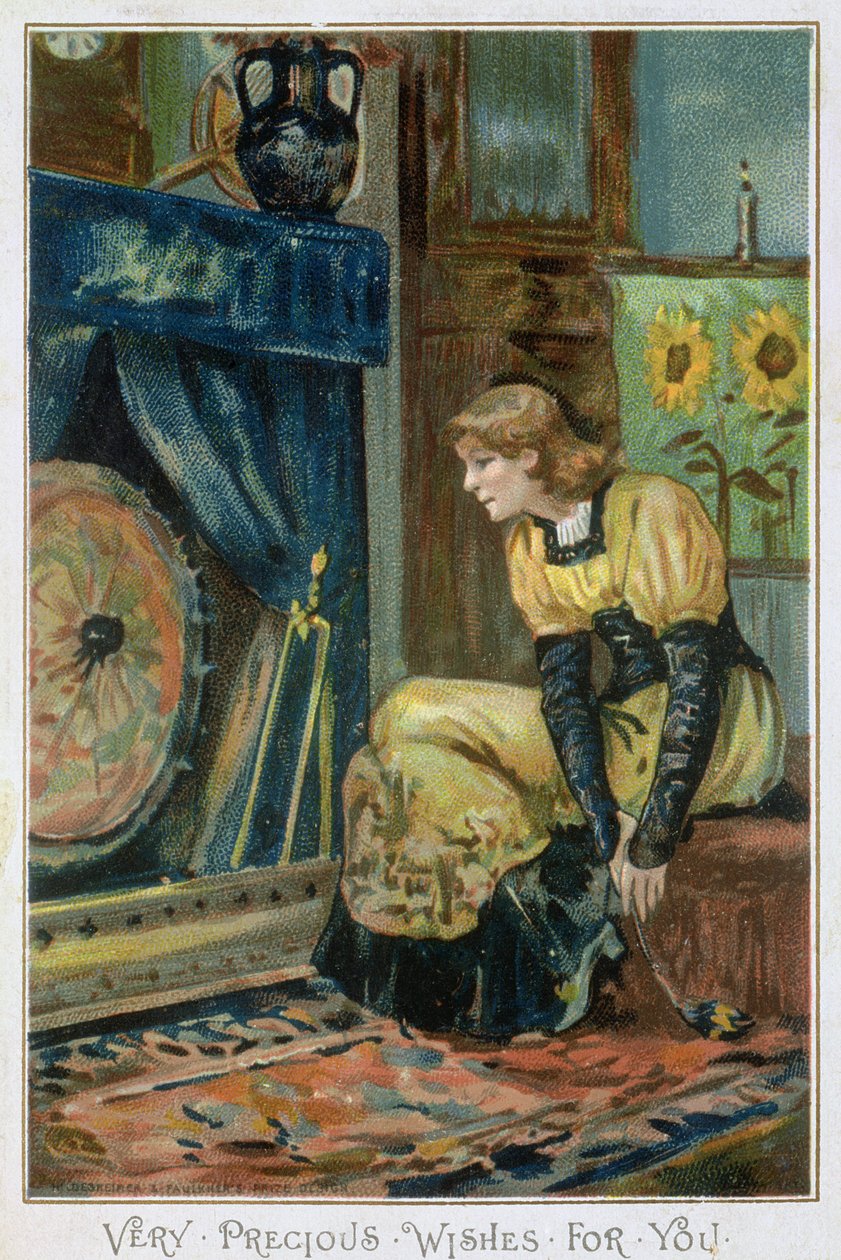 非常珍贵的祝福，维多利亚时代的圣诞贺卡，由Hildesheimer und Faulkner出版，伦敦，1880年 作者 Albert Jnr。鲁多维奇