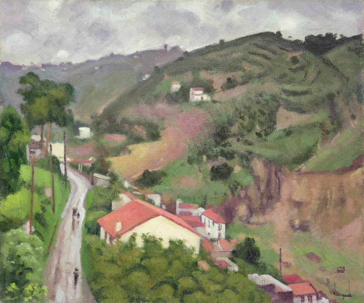 La Pluie, Mont Plaisant 作者 阿尔伯特·马尔凯
