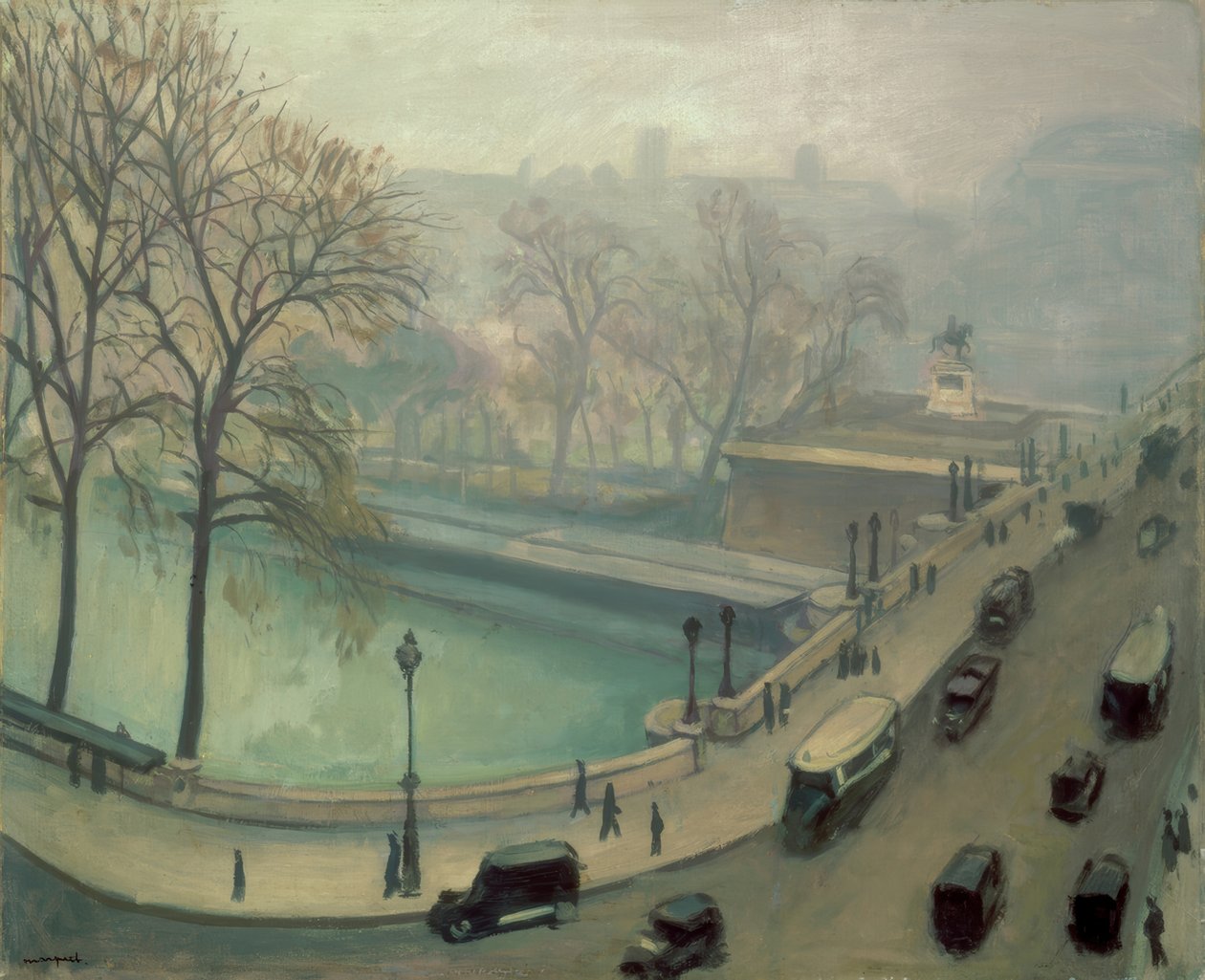 Le Pont Neuf a Paris 作者 阿尔伯特·马尔凯