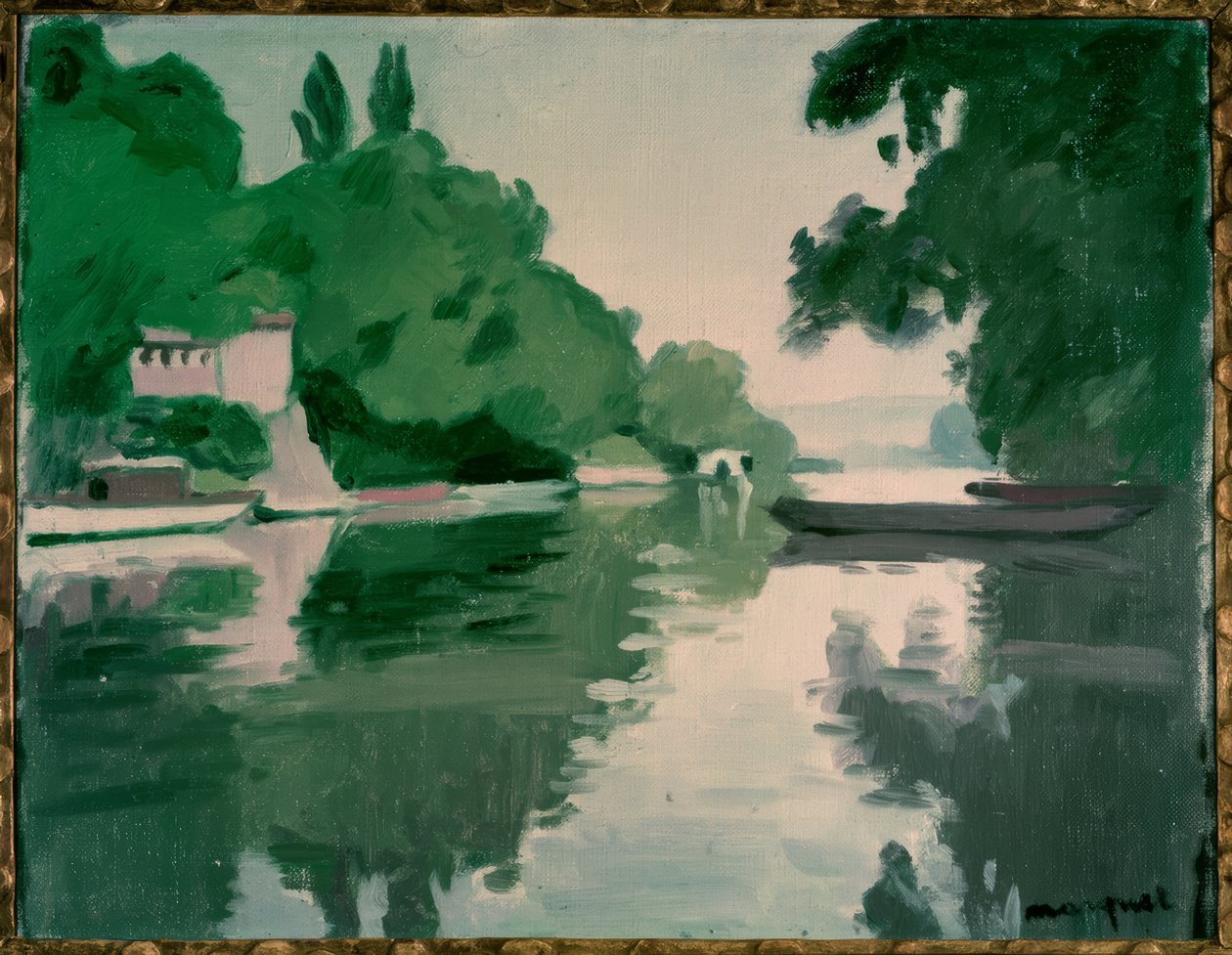 Chenevières的风景 作者 阿尔伯特·马尔凯