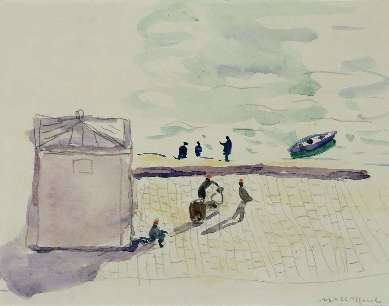 Sur le quai d