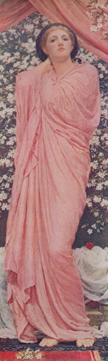 花开》，1881年，约1900年 作者 阿尔伯特·摩尔