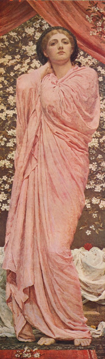花开》，1881年，约1915年 作者 阿尔伯特·摩尔