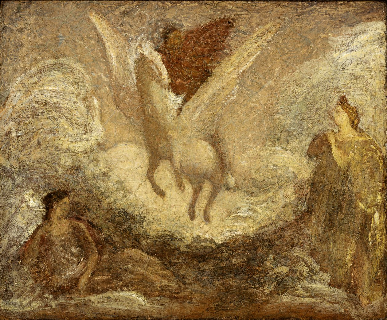 Pegasus出发，到1901年。 作者 阿尔伯特·平克汉姆·赖德
