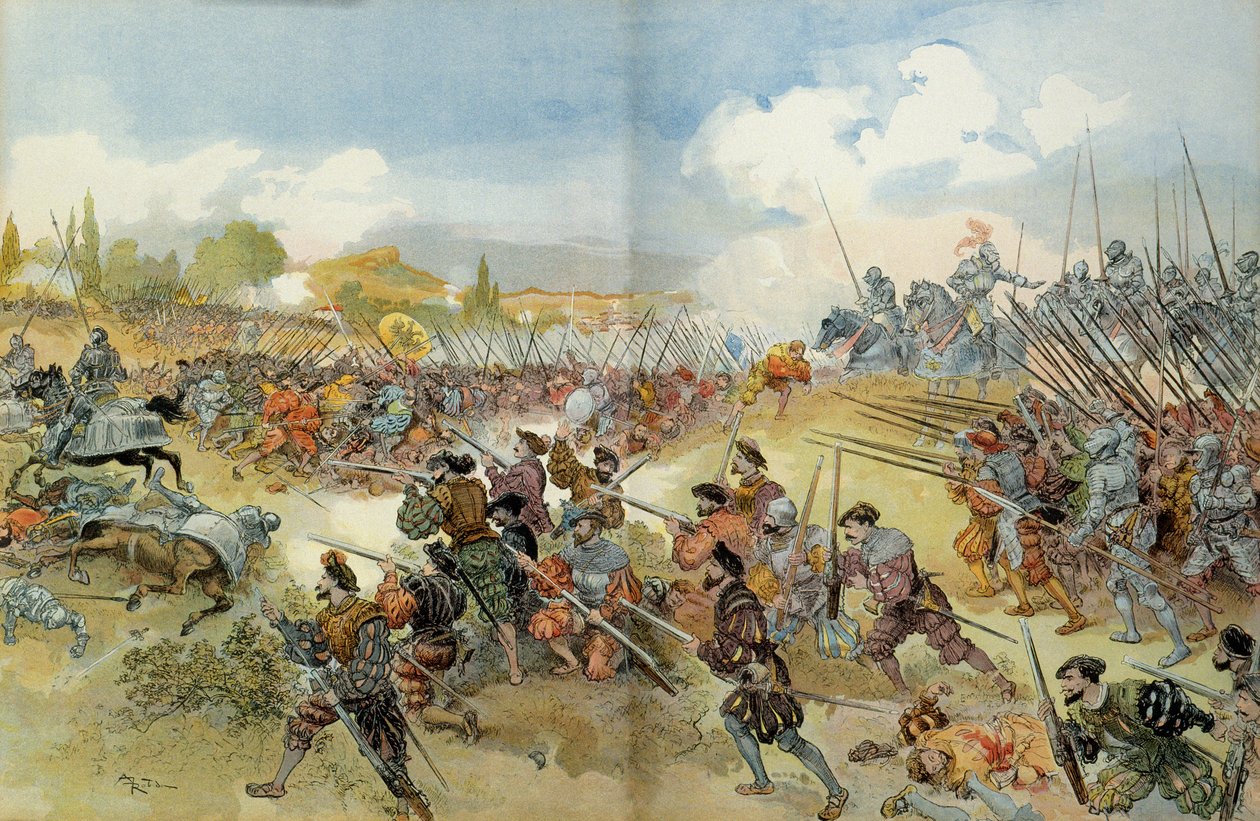 第九次意大利战争（1542-1546）：樱桃之战（意大利） 作者 阿尔伯特·罗比达
