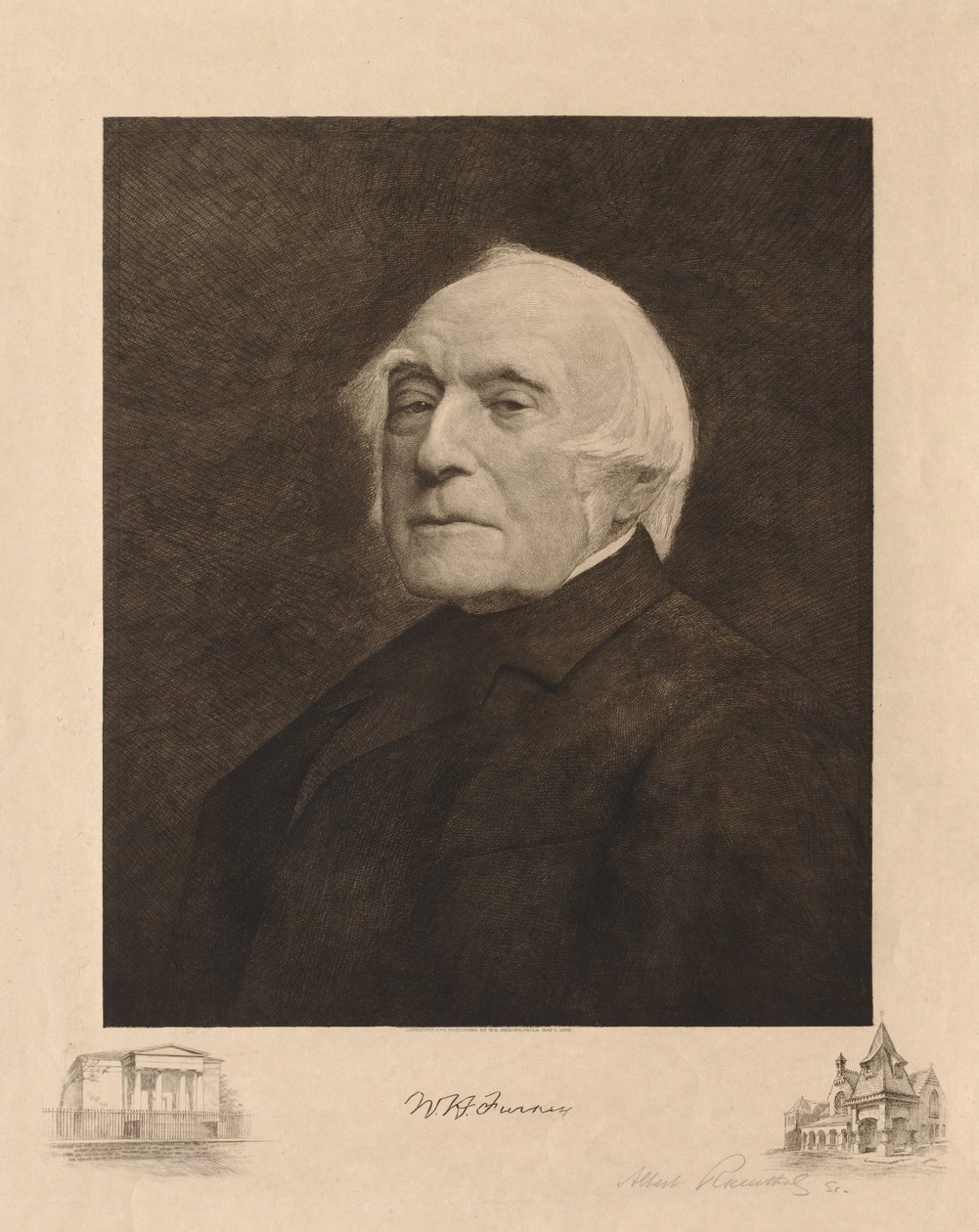 WH Furness，1896年。 作者 阿尔伯特·罗森塔尔