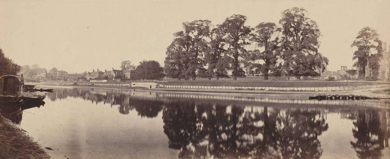 汉普顿宫（第二景），1862 年（照片） 作者 阿尔伯特·维克多·普劳特