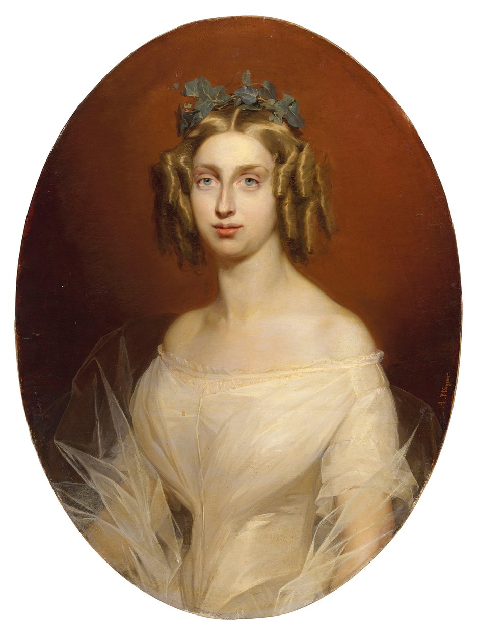奥地利的玛丽亚-特蕾莎1801-1855年，撒丁岛的女王，19世纪上半叶。 作者 阿尔伯特·瓦格纳