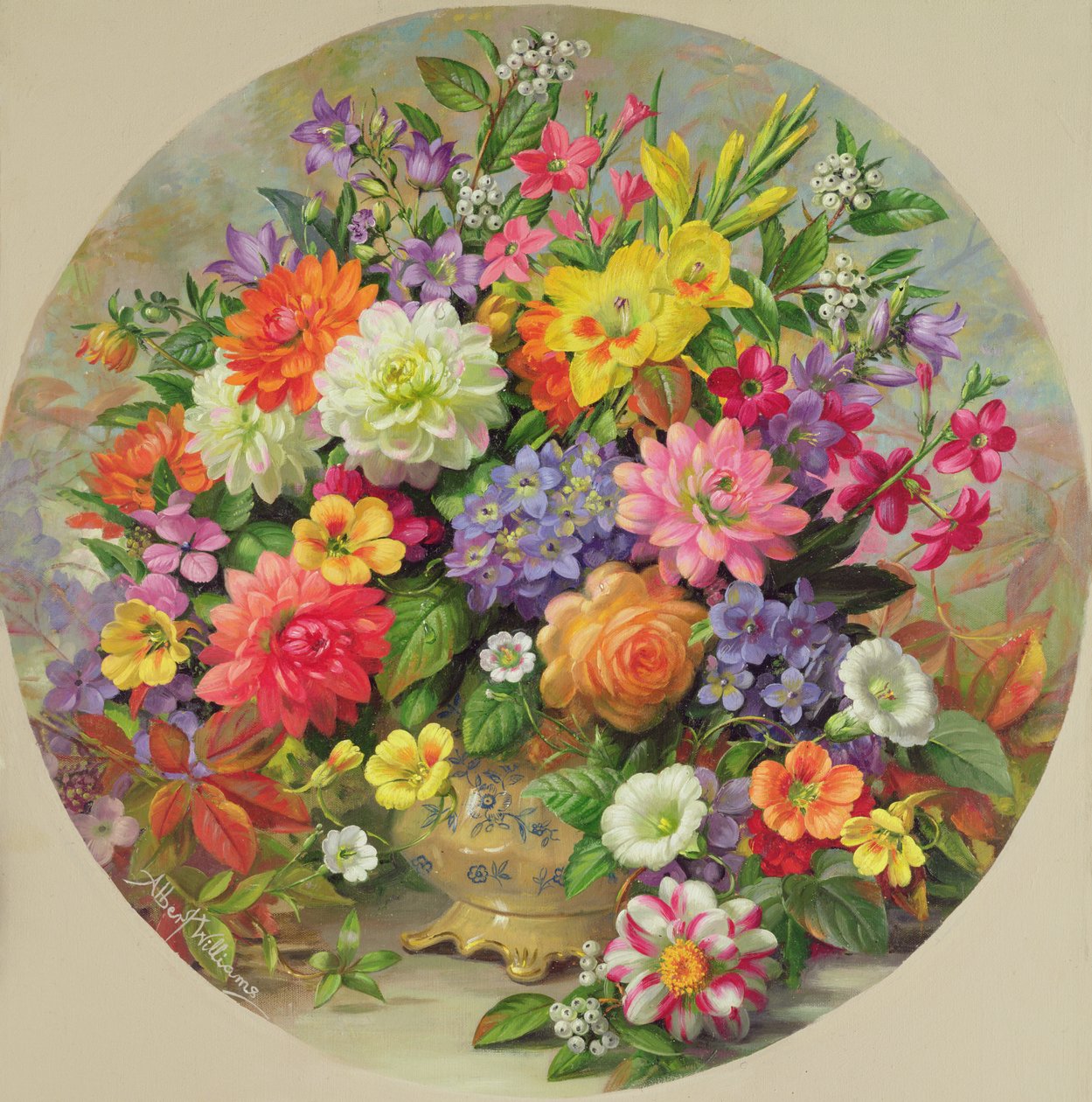 A/306 秋天的花朵 作者 阿尔伯特·威廉姆斯