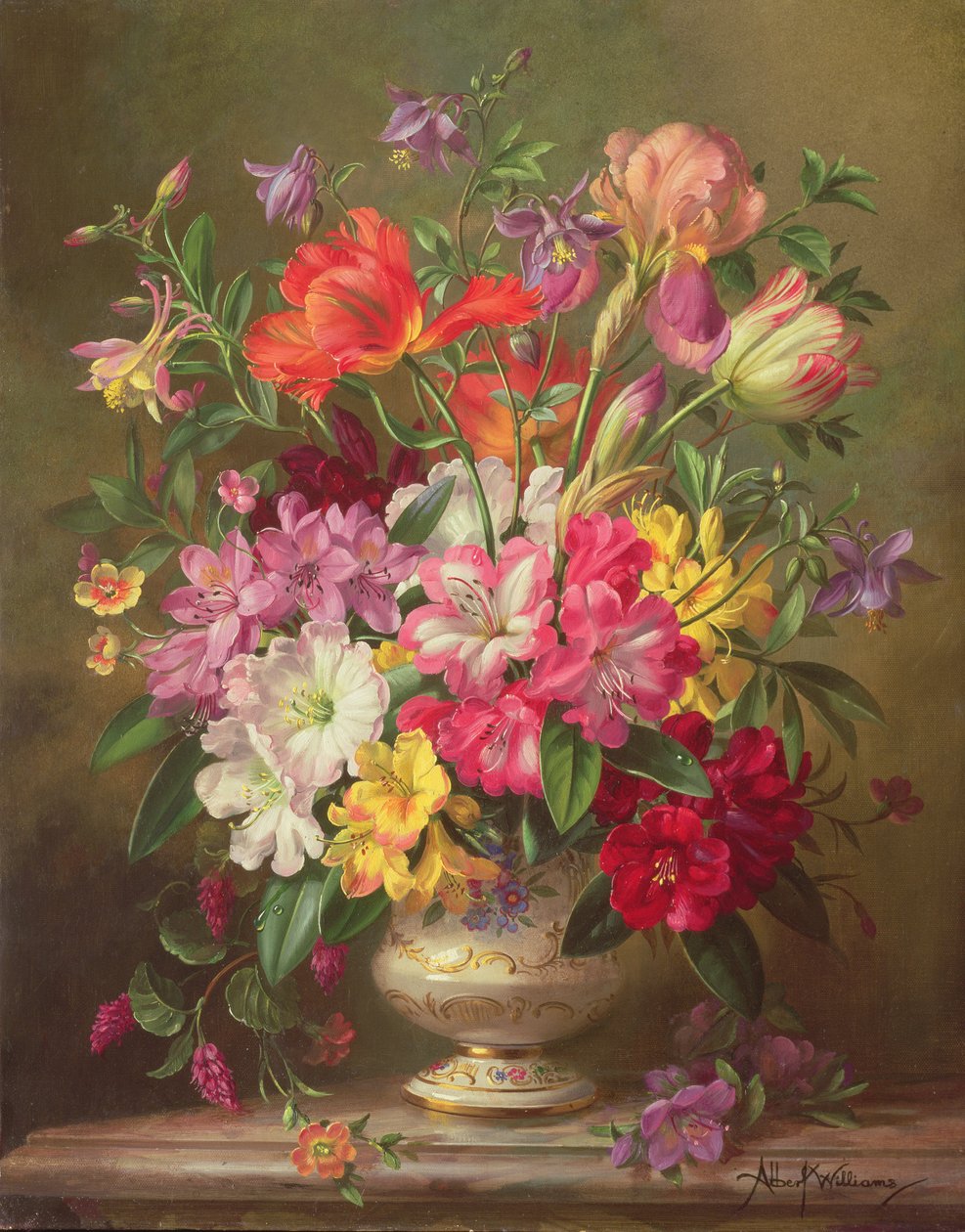 AB315春季插花，1996年 作者 阿尔伯特·威廉姆斯