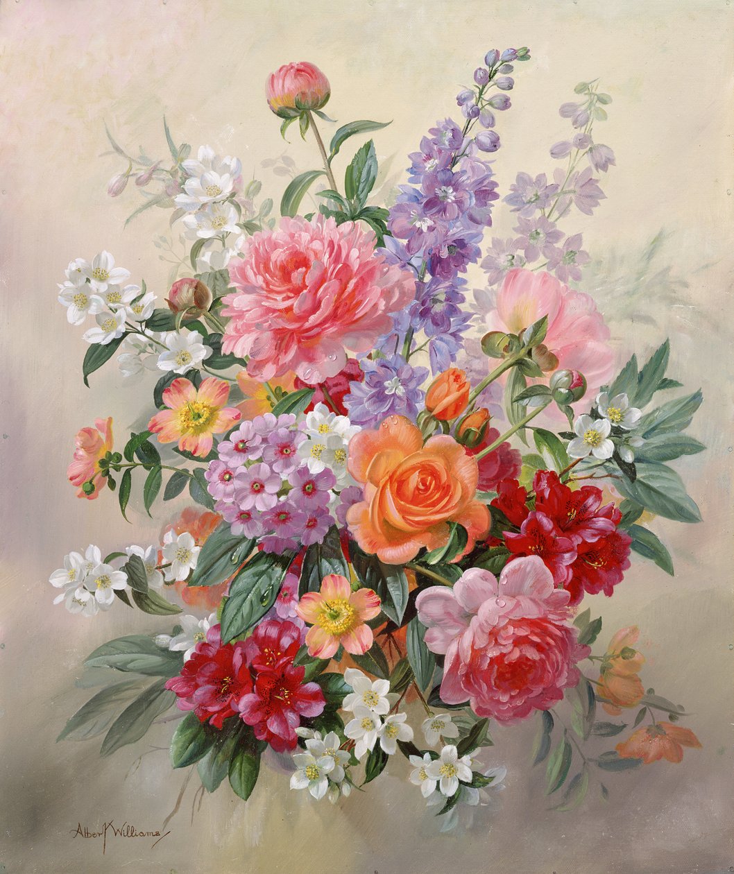 高夏季花束 作者 阿尔伯特·威廉姆斯