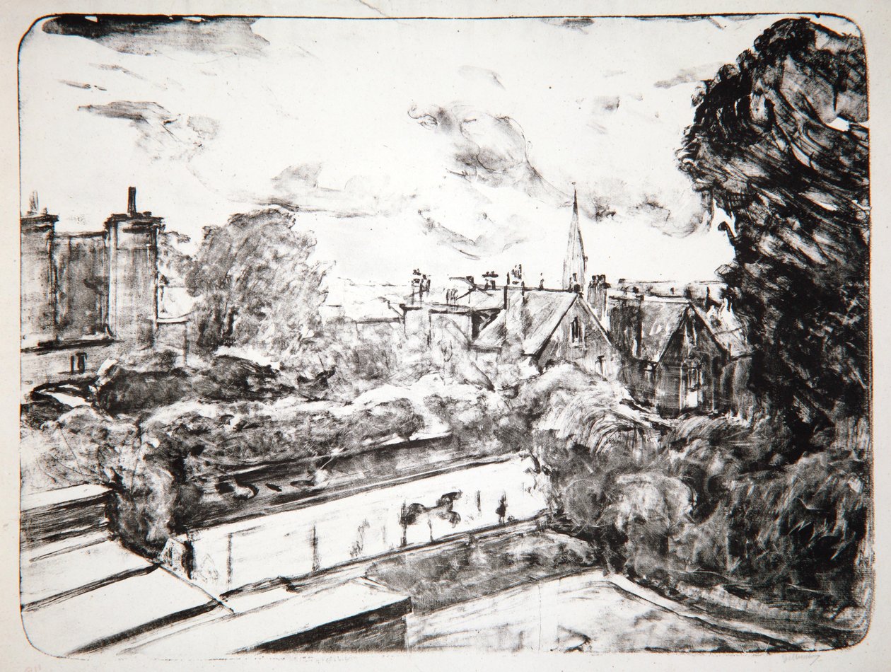 汉普斯特德，1916年 作者 阿尔伯特·德·贝勒罗什