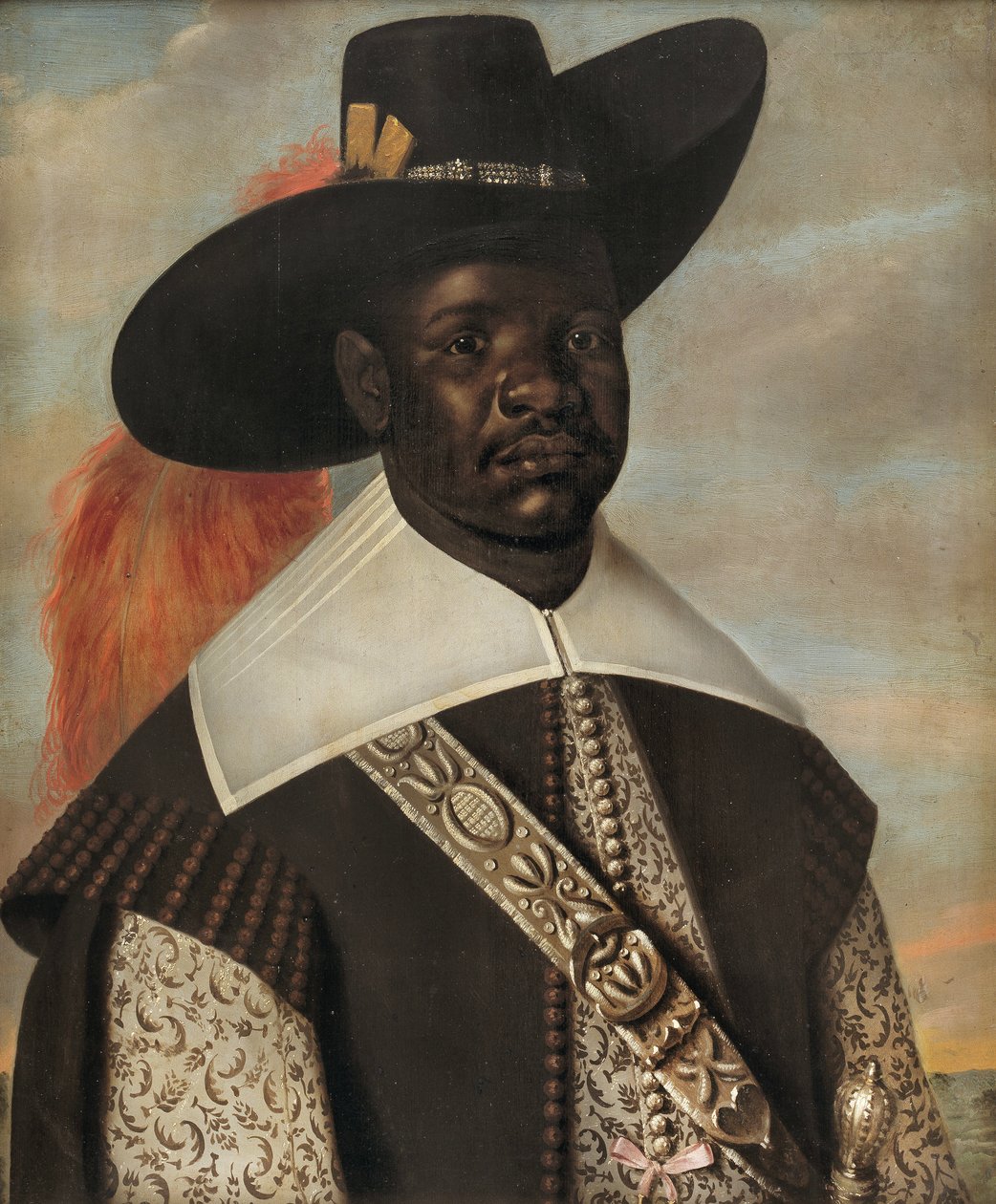Kongo的使者Don Miguel de Castro，c。 1643 作者 阿尔伯特·范德·埃克豪特