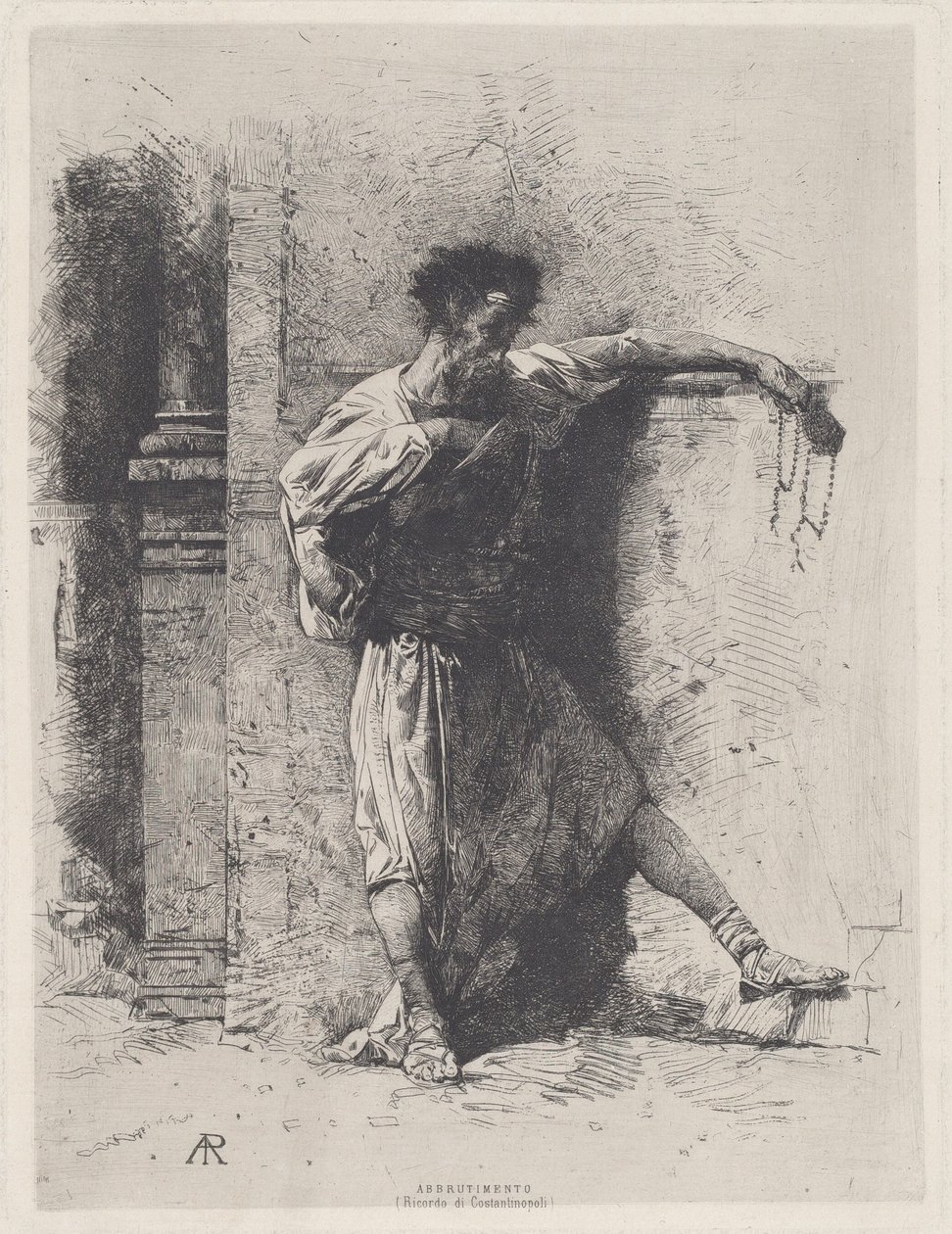 Brutalisation (Souvenir of Constantinople) [Brutalisation (Souvenir of Constantinople) ] 。 作者 阿尔贝托·帕西尼（Alberto Pasini）