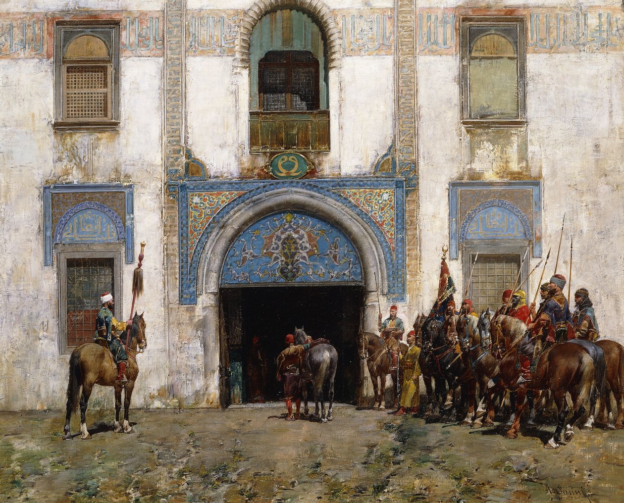 宫殿卫队 作者 阿尔贝托·帕西尼（Alberto Pasini）