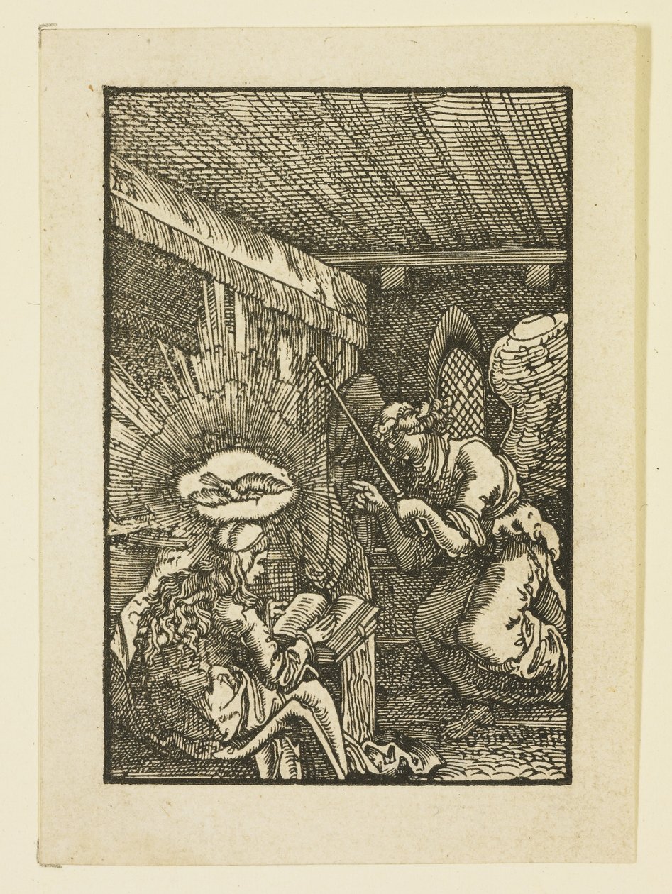 报喜 作者 阿尔布雷希特·阿尔特多夫（Albrecht Altdorfer）
