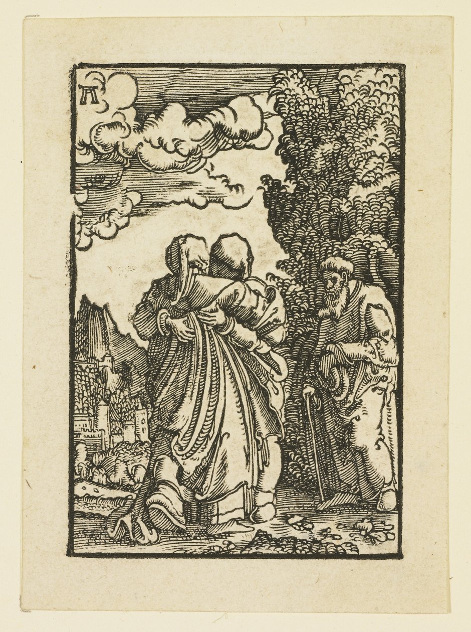 圣母对伊丽莎白的探访 作者 阿尔布雷希特·阿尔特多夫（Albrecht Altdorfer）