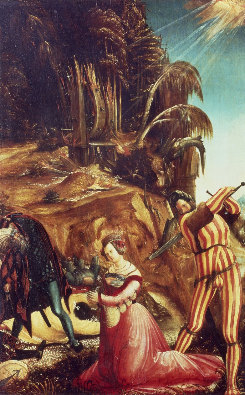 00228圣凯瑟琳的斩首，c.1505-10 作者 阿尔布雷希特·阿尔特多夫（Albrecht Altdorfer）